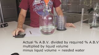 How to Dilute Your Alcohol [upl. by Rebane]