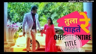 Tula Pahate Re Original Song  Haak Deta Tula  Official Entire Full Title Song  Zee Marathi [upl. by Revkah]