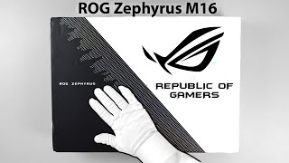 ROG Zephyrus M16 Gaming Laptop Unboxing  Gameplay Core i911900H RTX 3070 165Hz [upl. by Arrim]