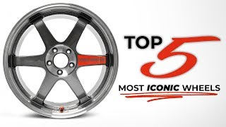 Top 5 Most Iconic Aftermarket Wheels [upl. by Enilesor]