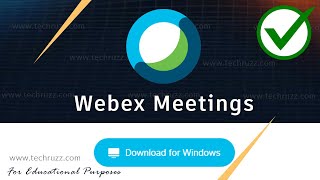 How to Download and Install Cisco Webex Meeting on Windows 10 PC Laptop [upl. by Nnyltiak570]