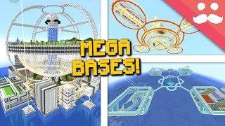 How to Build EPIC BASES in Survival Minecraft [upl. by Ahsinert643]