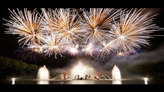 Versailles fireworks shows and Musical Fountains Show [upl. by Emmons29]