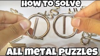 How to solve All Metal Puzzles [upl. by Ahnavas]