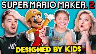 Gamers Vs Mario Maker Levels Designed By Kids [upl. by Frederich]