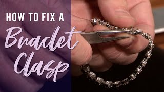 How To Fix A Bracelet Clasp [upl. by Cord]