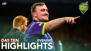 THE PRODIGY Day 10 Evening Highlights  202324 Paddy Power World Darts Championship [upl. by Esirehc]