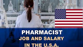 Pharmacist Salary in the United States  Jobs and Wages in the United States [upl. by Ynnoj]