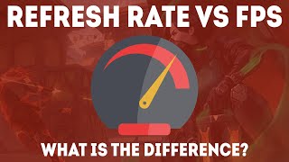 Refresh Rate vs FPS  What Is The Difference Simple [upl. by Ailhad]