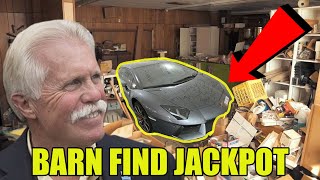 8 RAREST Car Barn Finds  Chasing Classic Cars [upl. by Damien794]