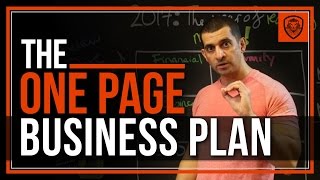 How to Write a One Page Business Plan [upl. by Dearborn]