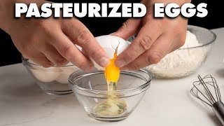 How to Pasteurize Eggs 2 Ways [upl. by Ahsinut758]