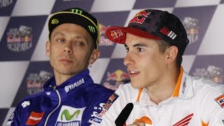 Rossi and Marquez Feud [upl. by Akinas]