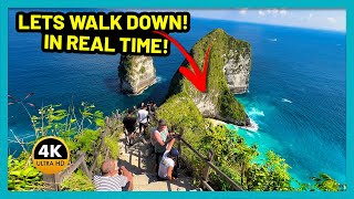 The MOST DANGEROUS HIKE Kelingking Beach  Bali [upl. by Enorahs]