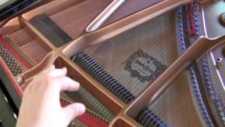 7 Grand Piano Tutorial The Piano and how it works [upl. by Ireland]