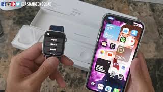 Apple Watch SE  44mm Cellular  Unboxing and Setup [upl. by Damalus892]