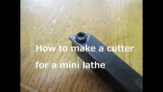 How to make carbide insert tool holder cutting tool [upl. by Viking]