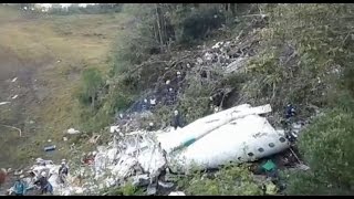 Number of Deaths of Plane Crash in Columbia Revised to 71 [upl. by Nilhtac]