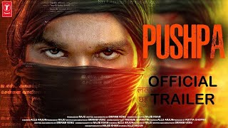 Pushpa  The Rise  Concept Trailer  Hindi  Allu Arjun  Sukumar  RashmikaFahadh Faasil [upl. by Durarte]