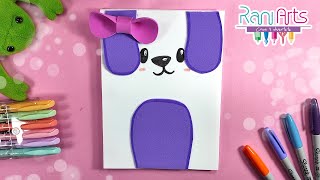 Haz este diario PERRITO kawaii fácil  DIY  kawaii dog diary [upl. by Issak357]