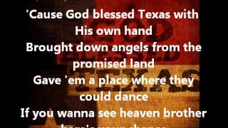 Little Texas God Bless Texas with lyrics [upl. by Adnerad]