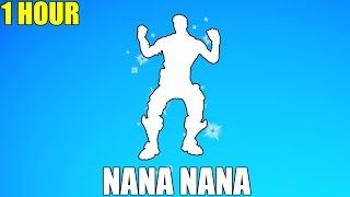 FORTNITE NANA NANA EMOTE 1 HOUR [upl. by Ehman11]