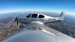 First Cirrus SR22 Turbo Flight [upl. by Airdnahs]