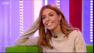 Alex Jones amp Stacey Dooley  Legs  The One Show  110219 [upl. by Nyram]