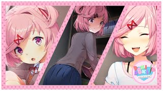 Doki Doki Literature Club Natsuki Route No Commentary [upl. by Chafee]