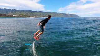 Hydrofoil Surf Heaven in Hawaii [upl. by Sito]