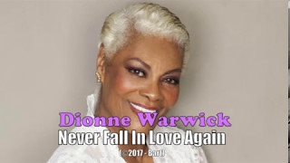 Dionne Warwick  Never Fall In Love Again Karaoke [upl. by Cece]