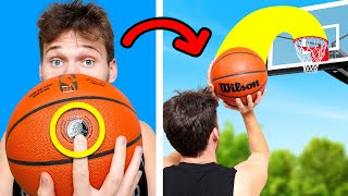 Testing 20 VIRAL TikTok Basketball Hacks [upl. by Yanrahc]