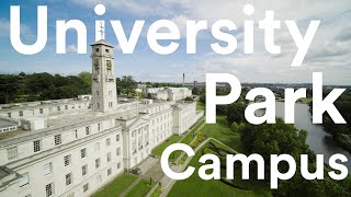 University Park Campus tour  University of Nottingham [upl. by Elata469]