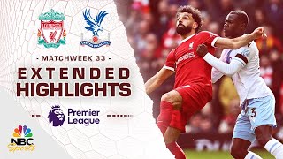 Liverpool v Crystal Palace  PREMIER LEAGUE HIGHLIGHTS  4142024  NBC Sports [upl. by Fishbein]