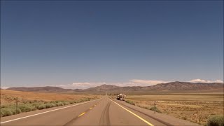 US 50 in Nevada quotThe Loneliest Road in Americaquot [upl. by Bywaters]