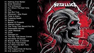 Best Of Metallica  Metallica Greatest Hits full Album [upl. by Rech]