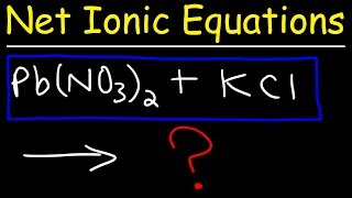 How To Write Net Ionic Equations In Chemistry  A Simple Method [upl. by Rasia]