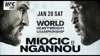 Miocic vs Ngannou Promo UFC 220 [upl. by Amiarom823]