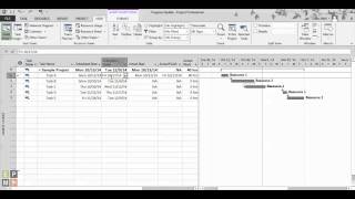 Tracking Project Progress in Microsoft Project by EPMA [upl. by Nuj]