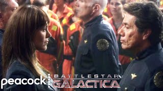 Battlestar Galactica  Galactica Meets The Pegasus [upl. by Nnaeirelav864]