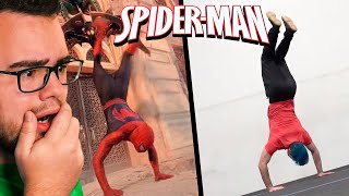 Reacting to REAL LIFE SPIDERMAN Insane [upl. by Tartan]