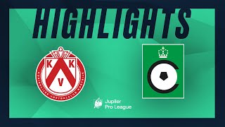 KV Kortrijk  Cercle Brugge hoogtepunten [upl. by Vachill348]