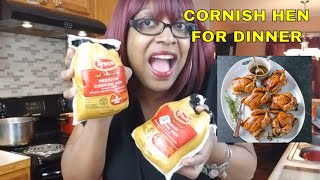 HOW TO COOK CORNISH HEN🍗 [upl. by Mou552]