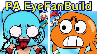 Friday Night Funkin VS PA EyeFanBuild  Finn Gumball amp Jake FNFMod Pibby Apocalypse Fan Build [upl. by Euqinorev]