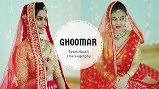 Ghoomar  Padmavati  Team Naach Choreography ft Ananya Thirumalai [upl. by Sherm445]