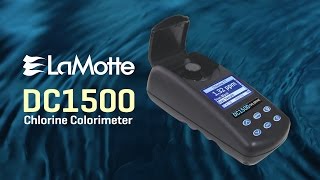 LaMotte DC1500 Chlorine Colorimeter [upl. by Kanor]