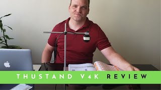 Thustand V4K USB Document Camera Review  Unboxing and Setup [upl. by Pallaton95]