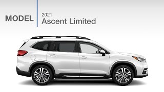 2021 Subaru Ascent Limited SUV  Trim Review [upl. by Giorgio596]