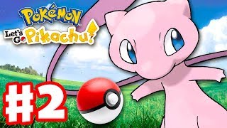 Pokemon Lets Go Pikachu and Eevee  Gameplay Walkthrough Part 2  How to Get Mew Poke Ball Plus [upl. by Riegel]