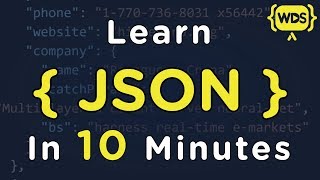 Learn JSON in 10 Minutes [upl. by Vyse597]